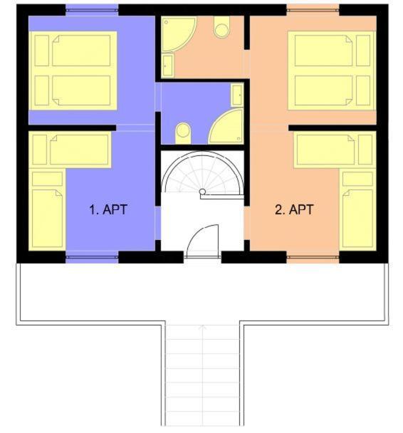 Apartmany Lebedin Nova Ves  Ngoại thất bức ảnh